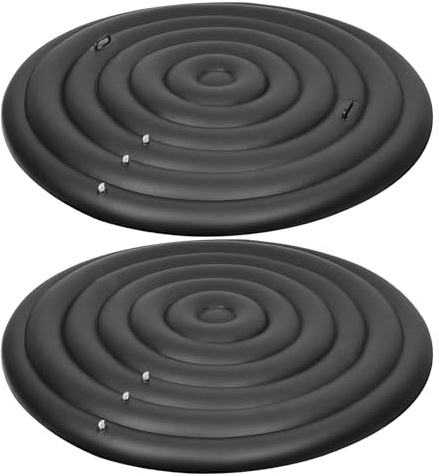 Copertina di vasca idromassaggio, copertina rotonda della vasca idromassaggio | Coperchio per la piscina spa,Coperchio gonfiabile per vasca idromassaggio rotonda resistente alle perdite per interno pe