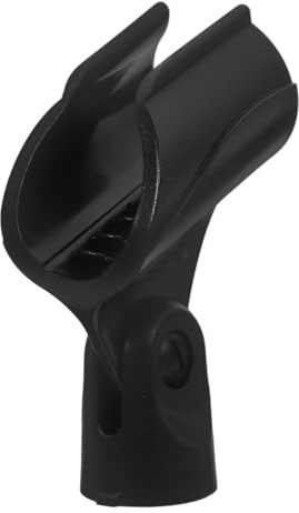 CVUTOVO Mikrofonclip Aus Mikrofonhalter Mit U-förmiger Klemme Clip Für Drahtlose Mikrofone Mikrofonständerclip Für Mikrofonzubehör Für Sicheren Halt Wiederverwendbar Und Pflegeleicht