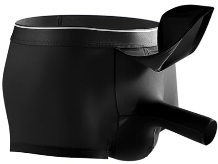Vhersily Uomo Boxer Intimo Sexy Custodia Lunga per Pene Boxers Mutande Hombre Elefante Rigonfiamento Mutandine, Mutandine Erotiche, per San Valentino, Perizoma Set Senza Foglietti Graffianti