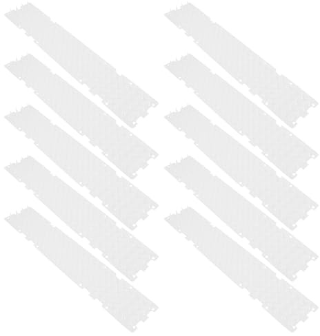 COLLBATH Transparentes Katzenabwehr Spikepad aus Kunststoff Zuschneidbar Witterungsbeständig Schutzmatte für Gartenpflanzen gegen Katzen Hunde und Vögel