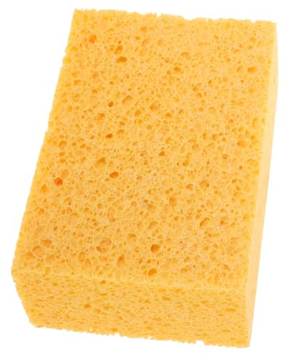 DIYEAH Thick Pulp Cleaning Sponge Block 15x10x5cm for Microwave Steam Oven, Multi-Function Absorbent Kitchen Scrub Sponge for Wok and Dishwashing