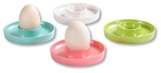 Kesper,41165, Eierbecher Beige/Blau/Grün/Pink