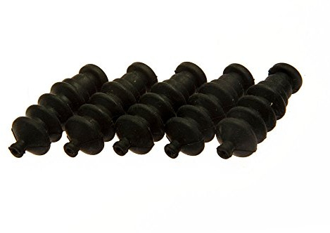 ZuoLan XUNJIAJIE 5 Stück wasserdichte Faltenbälge Gabel Faltenbalg Gummi Schutz für RC Schiffsmodelle