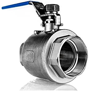 FSA Kugelhahn Edelstahl 316 2 1/2 2-Teilig 2-Wege