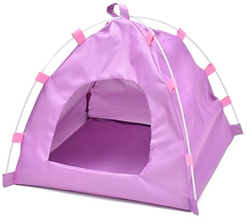 Hundebett Hundekorb Katzenbett Hundekörbchen Wasserdichtes Hundezelt, Zusammenklappbares Haustierzelt Mit Kissen, Kleines Haus, Haustierbett, Zelt, Tragbar, Faltbar, Für Hunde Haustierbett Hundesofa (