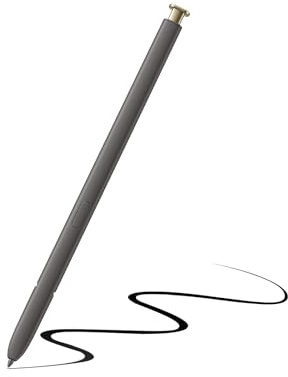EJ-PS928BYEGUS Stylet de rechange, Stylo Numérique Connecté pour Samsung Galaxy S24 Ultra S, Pointe fine de 0,7 mm pour précision, version américaine, EJ-PS928BYEGUS (or jaune)