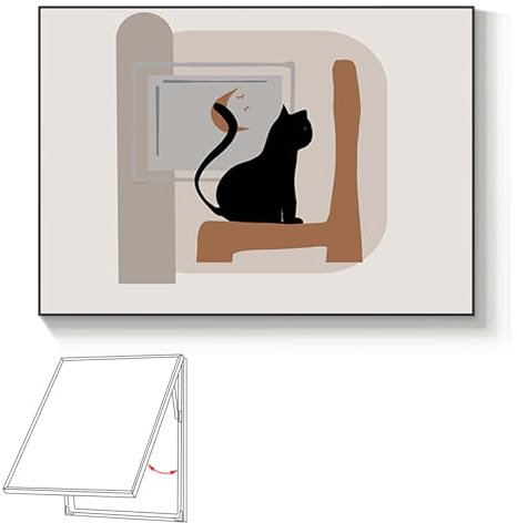 cache tableau electrique decoratif Couvercle de panneau électrique pour porte d'accès à la cloison sèche, Couvercle de panneau de disjoncteur pour porte décorative Cacher le mur, Couvercle de trou de
