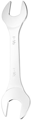 HARFINGTON Thin Open End Wrenches SAE, 1 1/8x1 1/4 Inches, Slim Wrench Tool for Tight Spaces Repair