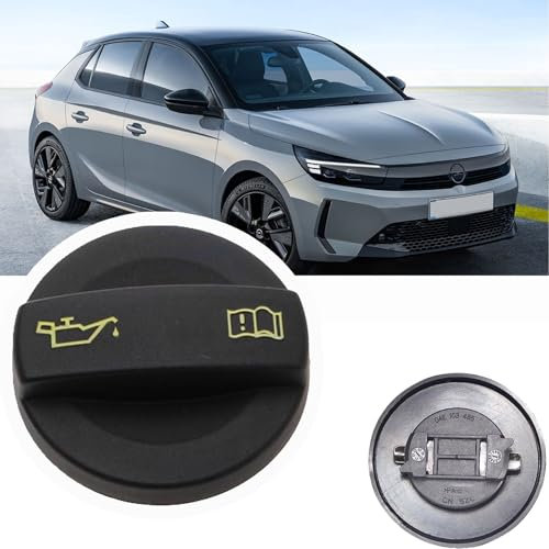 Wjelet 04E103485A Car Petrol Engine Oil Filler Cap Suitable for for VW Caddy Golf Jetta Passat Polo Scirocco Audi A1 A3 A4 A5 A8 Q2 Q3 Seat Altea Ibiza Leon Skoda Fabia Octavia 1.0 1.2 1.4 1.6 Engines