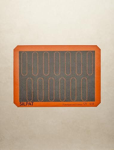 Silpat Toile de Cuisson Boulangère Éclairs 42 x29,5 cm – Antiadhésive et Réutilisable – Cuisson Uniforme Sans Graissage – Idéale pour Pâtisserie Maison – Résistant, Qualité Professionnelle