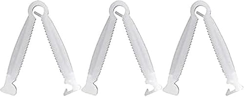 Lot de 20 colliers de serrage jetables pour cordon ombilical – Outil stérilisé de qualité médicale pour petits animaux | Fournitures vétérinaires à dégagement rapide approuvé par les vétérinaires