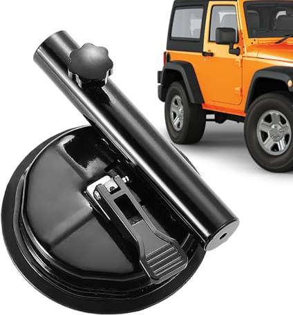 Yidueace Fahnen Saugnapf Halterung Für Auto - Kfz Flaggenstangen Halterung - Flaggenmast Für Anhänger Wohnmobile Pickups Motorräder Veranstalter Sportfans