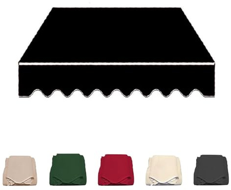 Tessuto di ricambio per tenda da sole, 200 x 150 cm, retrattile, per finestre e porte esterne (200 x 150 cm)