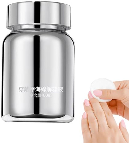 Nagelkleberentferner, 80 ml, künstliche Fingernägel, schnell wirkender Nagellackentferner, und Patch-Entfernung, Zuhause, Reisen, Salon, DIY-Maniküre-Pflege