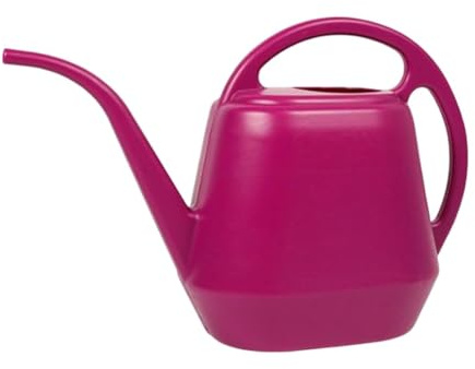 Opatiny Riego de boca larga para lata con capacidad de 4 litros, grueso para riego de jardinería de plástico, riego preciso de plantas