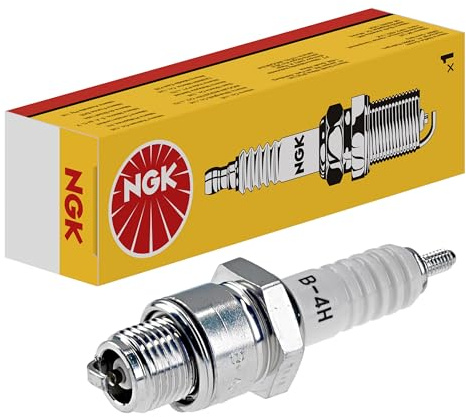 NGK Zündkerze B-4H, 4110 | Yellow Box | 1 Stück | B4H, 4110, Zündkerze