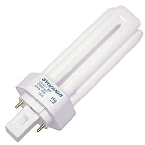 Sylvania 20752 CF26DT/8-26 Watt-2 Pin GX24d-2 Base-2700K-Cfl Light Bulb, White