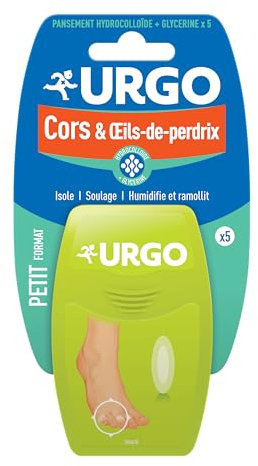 Urgo cors & oeils de perdrix pansement hydrocolloïde 5 pièces