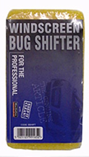 Megastore 247 Coche detallando Bug esponja cambiador con capa abrasiva para vidrio y carrocería segura eliminación de insectos en paquete de 2
