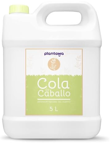 PLANTAWA Cola de caballo 5L | Solución Natural para el Refuerzo y Cuidado de Superficies | Fácil Aplicación | Acción Eficaz y Seguro | Producto de origen natural