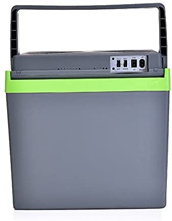 UsmAsk Mini réfrigérateur 25 L pour Voiture, congélateur 12 V, Mini réfrigérateur pour Voiture, Maison, Petit réfrigérateur à Double Usage, boîte de température pour dortoir