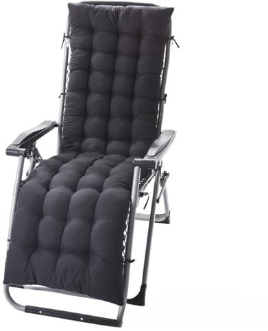009,155 * 48 * 8cm, Sonnenliegenkissen, Dicke, Weiche, Rechteckige Kissen Für Die Innen- Und Außenküche, Terrasse, Gartenbank, Chaiselongue, rutschfeste Sonnenliegenmatratze