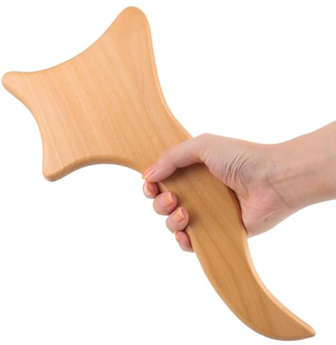 Lymphdrainage, Cellulite Massagegerät, Cellulite Tool Bein Massagegerät Cellulite Massage Tool Wooden Cellulite Massager Für Rücken Hals Gesicht Bein Massage Tool Lymphdrainage Cellulite Holzfarbe