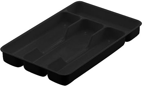 Besteckkasten für Schubladen,Verstellbarer Besteckhalter Besteckeinsatz Utensilienhalter für Küchenschubladen, Schubladeneinsatzbesteckeinsatz für Küche Organizer Kunststoff für (B, One Size)