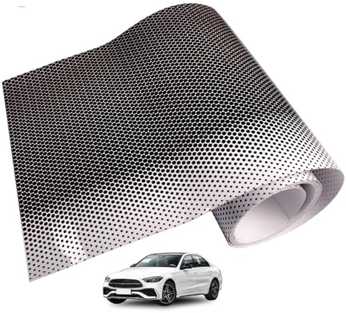 Sun Strip Auto Parabrezza, pellicola di tinta per finestre per auto, 6x79 pollici analizzati strip-colla senza colla ecologica ecologica