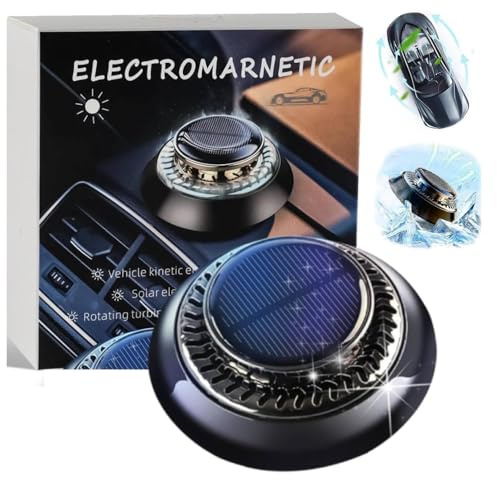 Pipihome Electromagnetic Car Deicer, Deicer Car Windscreen Spray for Snow Removal Device, Fast & Efficient Cars Heater, Solar Cars Defroster Anti Freeze Device