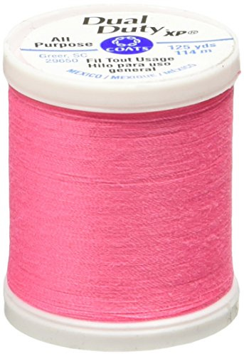Dual Duty XP General Purpose Thread 125 Yards-Neon Pink