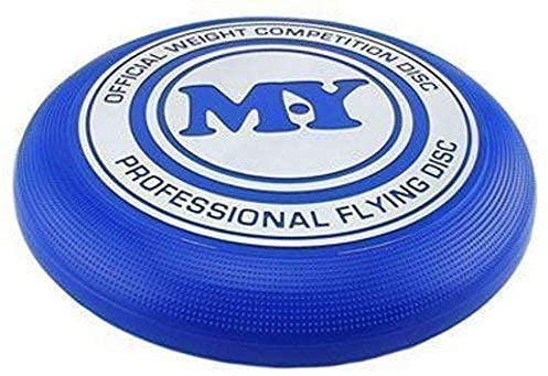 M.Y Frisbee Officiel Poids 180g Compétition Flyer Disque - 4 Couleurs Assortis (Bleu)