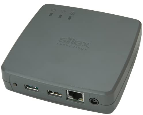 SILEX TECHNOLOGY DS-700AC USB 3.0 Device Server - Rete USB Server LAN Wireless USB 3.0 Device Server con Enterprise Security e supporto IPv4/IPv6