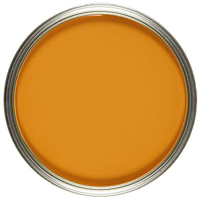 Vintro | Luxury Matt Emulsion | Smooth Chalky Finish | Multi Surface Paint | for Walls, Ceilings, Wood and Metal | 1L (Orange - Deep Saffron)