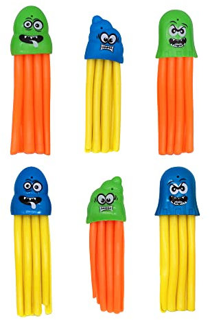 TOPWAYS Piscina Immersione Giocattoli Set 6 Immersioni Medusa Immersioni Siluri Nuoto Subacquea Piscina Giocattolo di Formazione Immersione Giochi Regali per Bambini (Medusa)