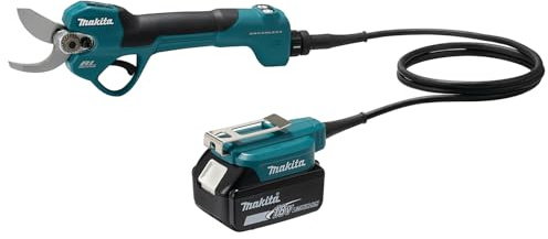 Makita DUP180RT Sécateur sans balais Li-ion LXT 18 V avec batterie 5,0 Ah et chargeur