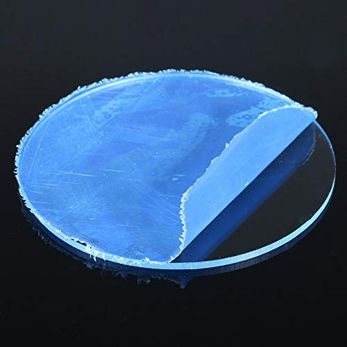 Acrylplatten, 1 Stück, 2,7 mm, klare, extrudierte Acrylkreisscheiben für Bilderrahmen, DIY-Bastel- und CD-Ständer (110 mm)