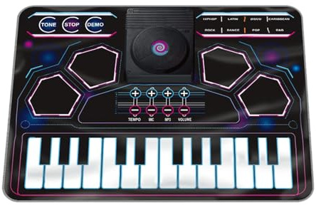 EHJRE Klaviermatte Boden Klaviertastatur Matte für 1 2 3 4 5 6 + Jahre