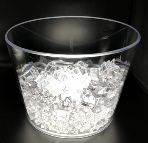 Bewitched Cubitera LED | 4 botellas o 10 botellines,Color transparente.