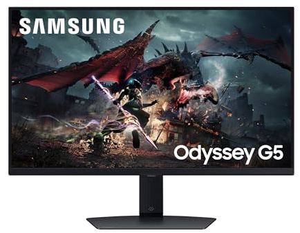 Monitor Gaming Odyssey G5 - G50d Qhd Samsung 27 Ls27dg502euxen 1 Ms 180 Hz Hdmi Hdr (Ricondizionato)