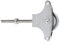 Amig - Polea con Roldana Metálica de 39 mm Mod.22 - M6 x 60 mm - Para Tendederos de Ropa - Acero Inoxidable 18/8 - Con Tornillo de Sujeción y Guías