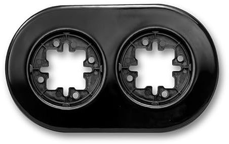 Fontini do - Marco 2 elementos superficie porcelana negro pack