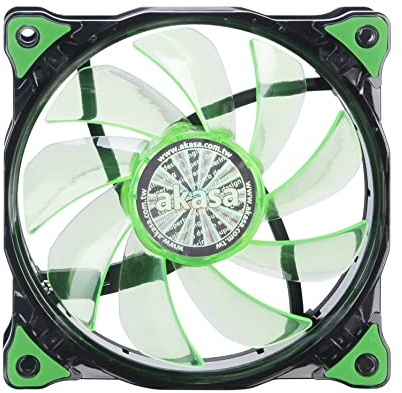 Akasa Vegas LED Lüfter, grün - 120mm