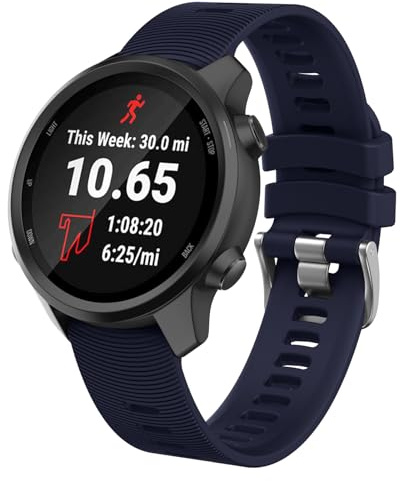 ISABAKE 20mm Correa para Forerunner 245/645/165/Vivoactive 3/5/Vivomove HR