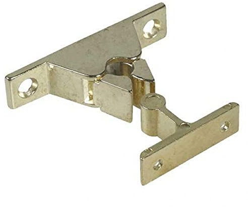 FERMAPORTA A PINZA ottonato - pz. 1