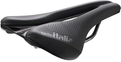 Selle Italia NOVUS Boost EVO X-Cross TM Superflow - Sella Bici MTB e Gravel, Foro Anatomico, Inserti in SuperFabric, Imbottitura Extra - Taglia L3, Nero