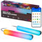 WiZ Gradient Light Bars – Affichage Multicolore RGBIC – Installation Polyvalente – Configuration Facile – Connexion Wi-FI – Contrôle Via Application/Voix – Compatible Google Home, Alexa et HomeKit