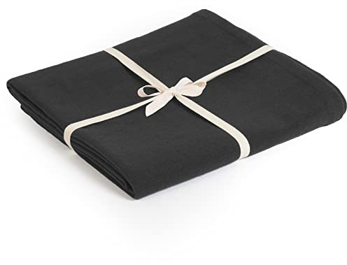 Yoga Studio Ys Grgrey Couverture de Yoga en Coton Bio Gris Graphite Unisexe, Normal