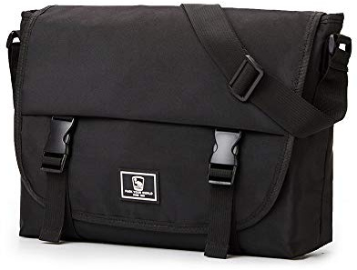 OIWAS Umhängetasche für 35,6 cm (14 Zoll) Laptop, Freizeit, Computer, Crossbody, Aktentasche für Herren und Damen, Schwarz