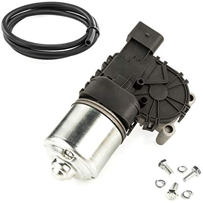 LST Scheibenwischer Motor vorne Frontscheibenwischer mit Schlauch kompatibel mit Seat Cordoba Ibiza III IV VW Jetta IV